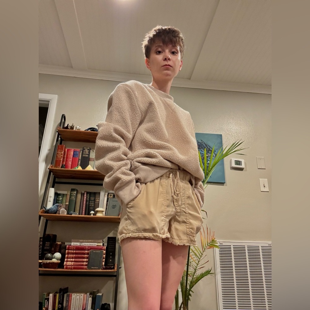 Good fellow Teddy Bear Fleece Jacket, Cream